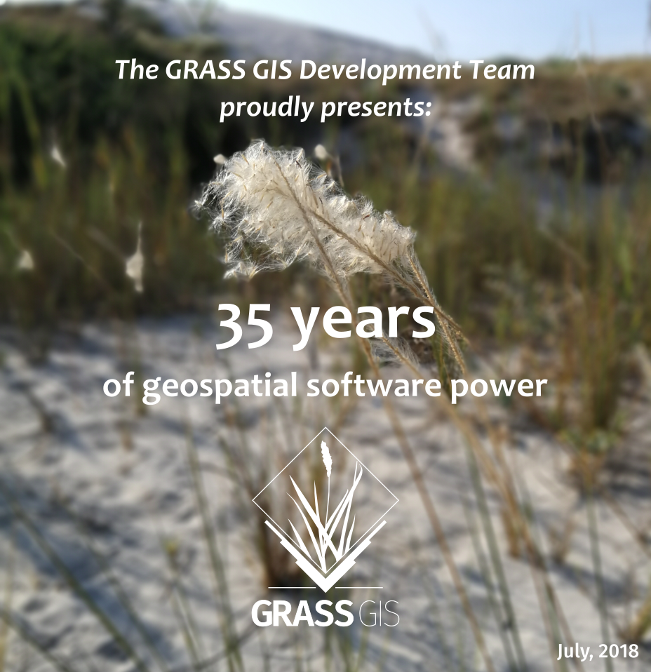 35 YEARS OF GRASS GIS!