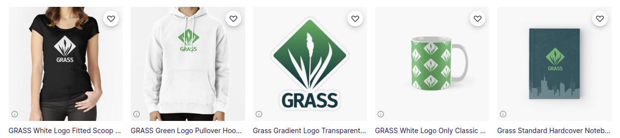 Items for GRASS RedBubble Shop